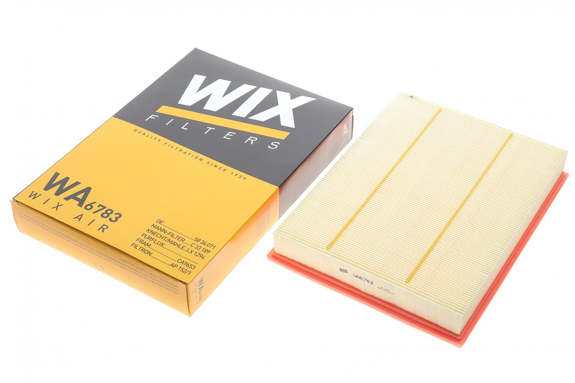 WA6783 WIX FILTERS